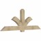 Ekena Millwork Redmond Rough Sawn Timber Gable Bracket, Douglas Fir, 84"W x 31"H x 4"D x 6"F, 9/12 Pitch GBW084X31X0406RED00RDF - alternate 5